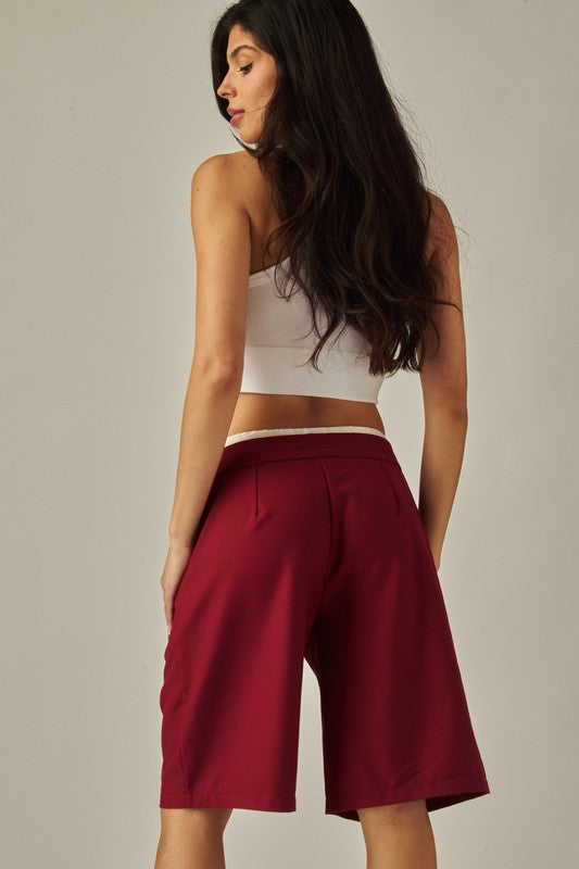 Wine Jorts Baggy Short