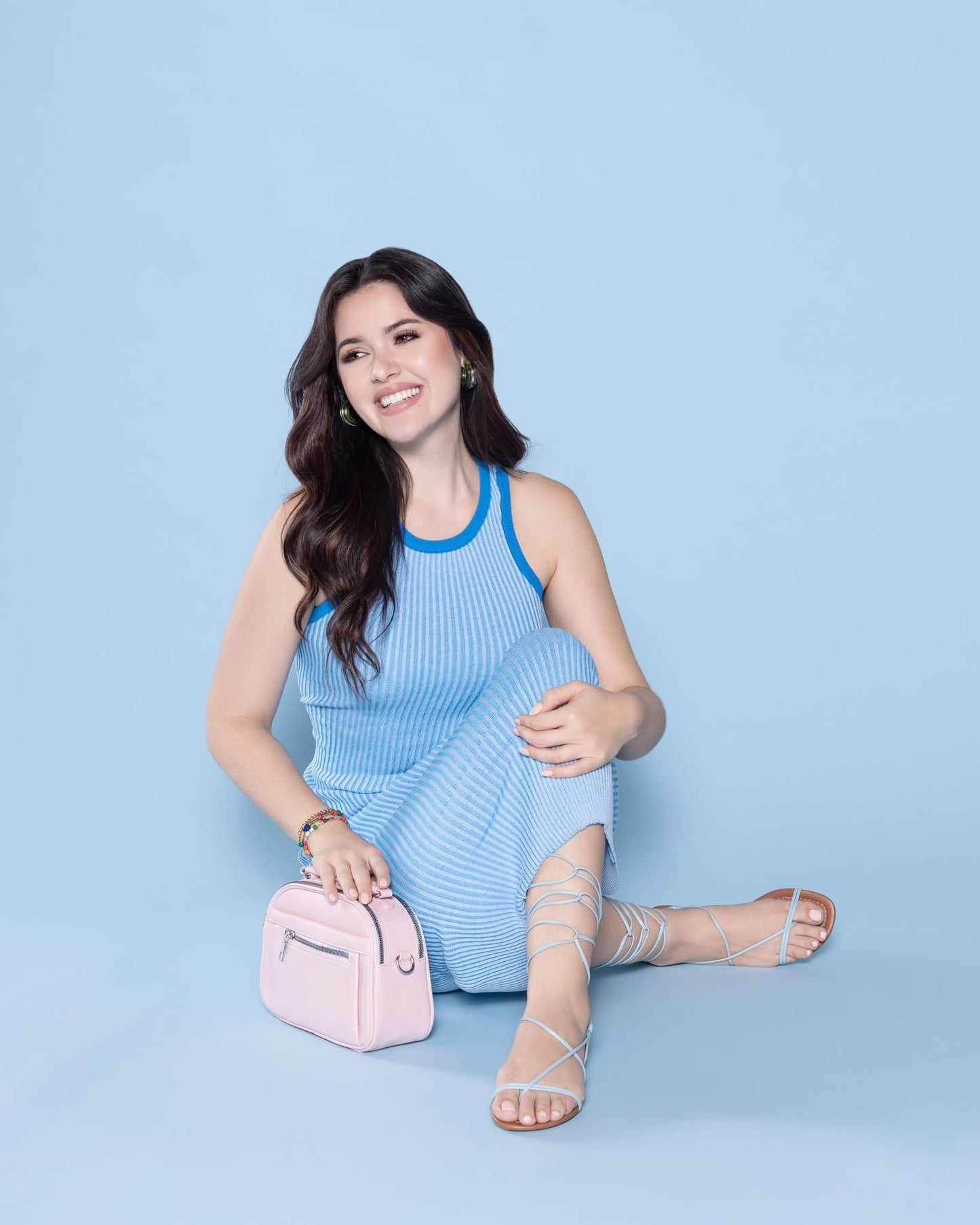 Blue Sweater Dress