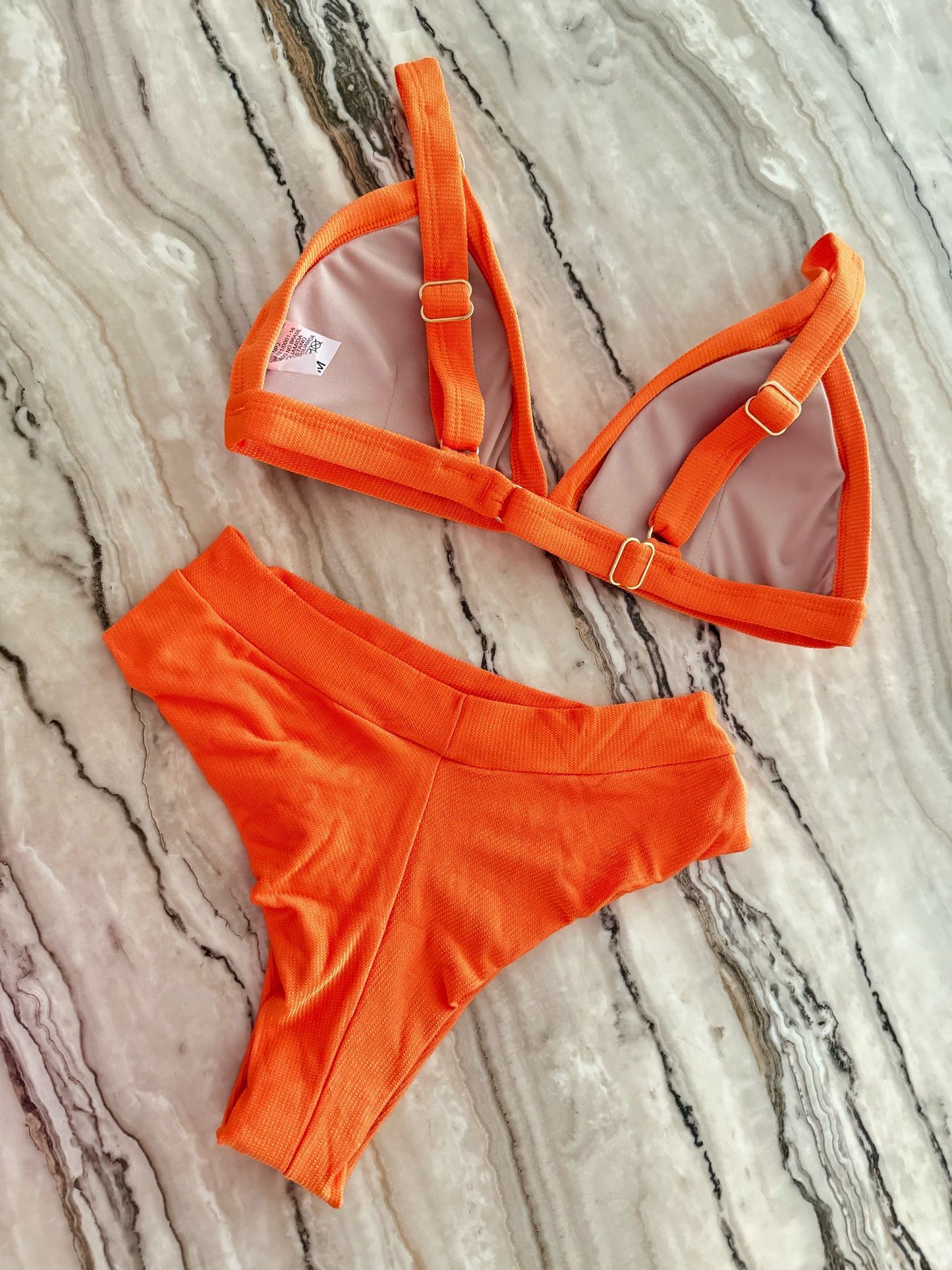Orange High Waisted
