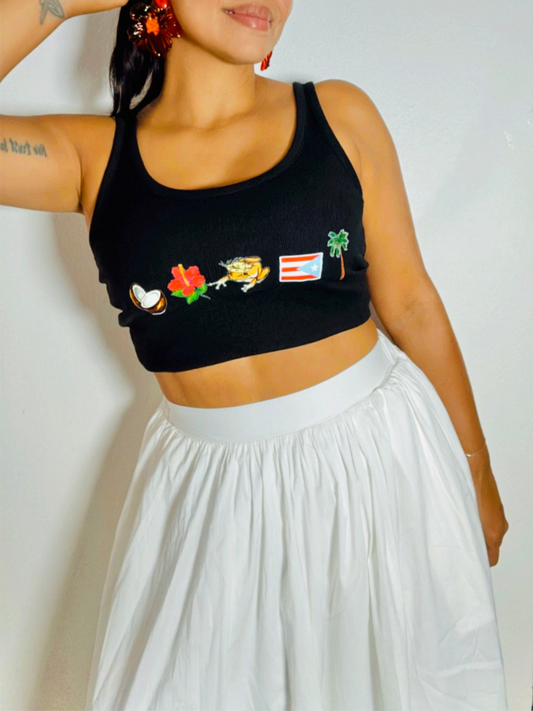 PR VIBES Black Top