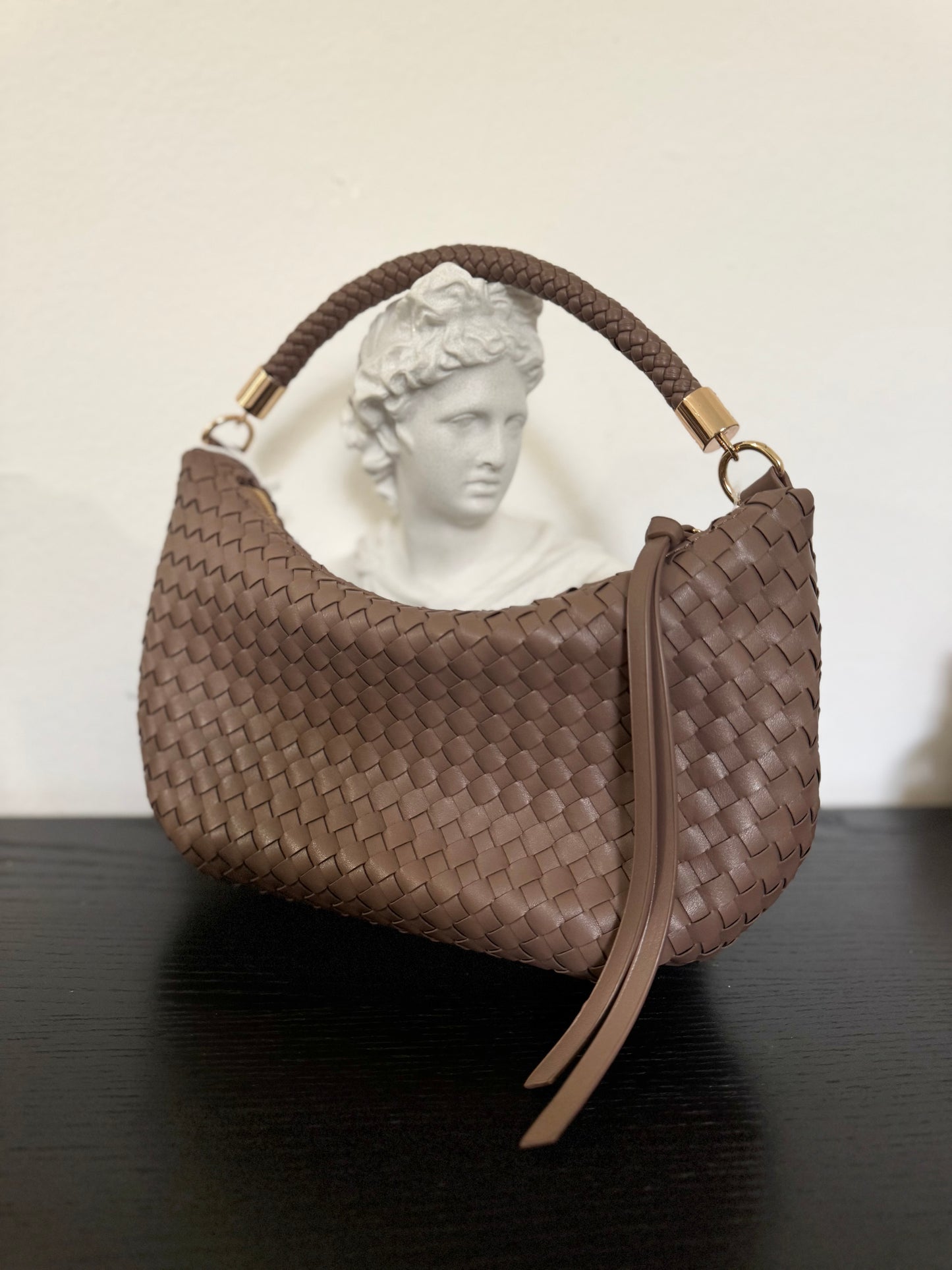 Mocha Bottega Bag
