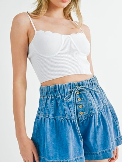 White Sweater Top