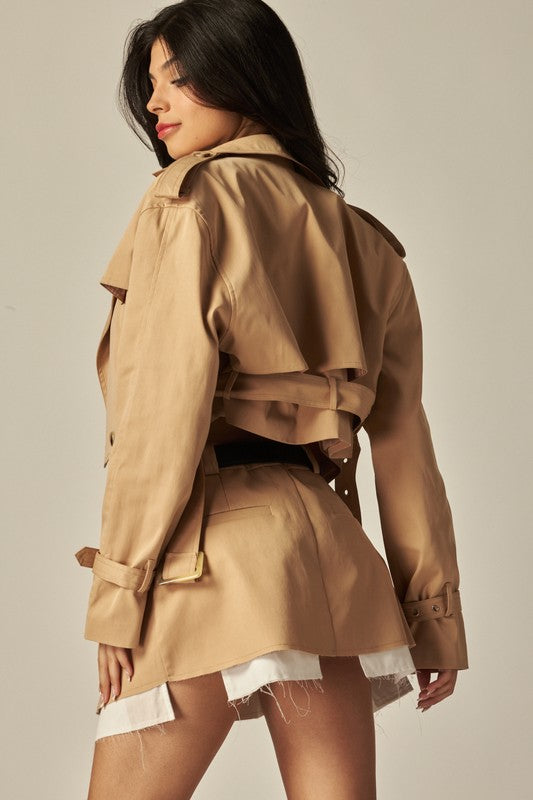 Beige Trench Coat