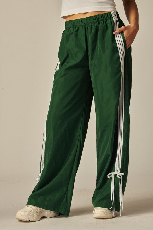 Green Track Pants