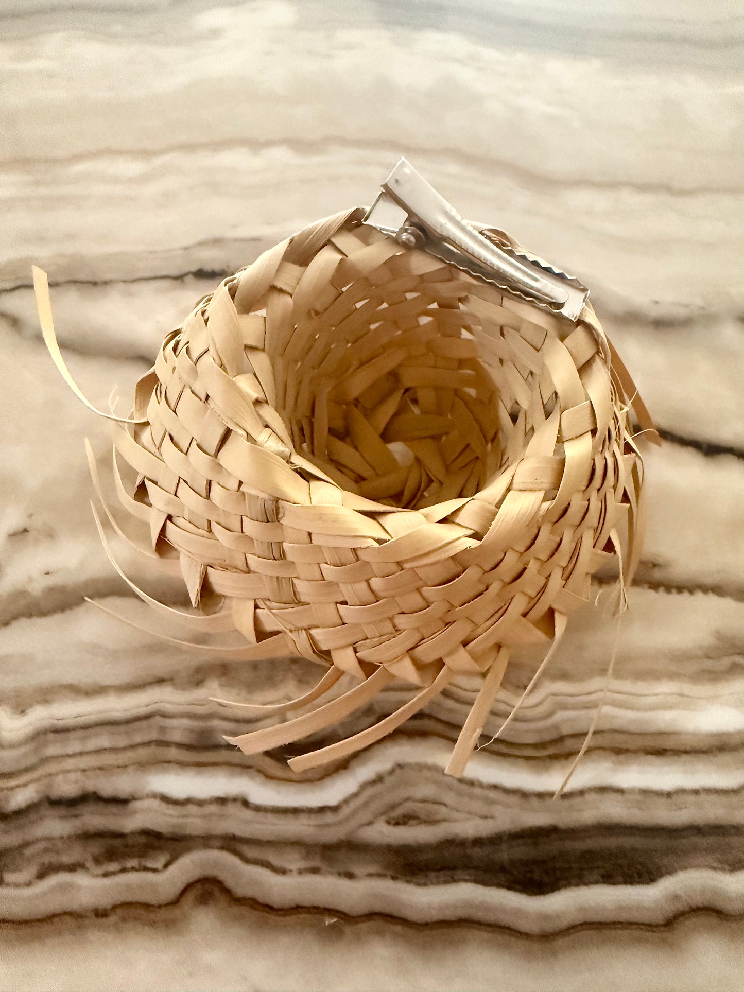 Small “Pava” Hair Clip