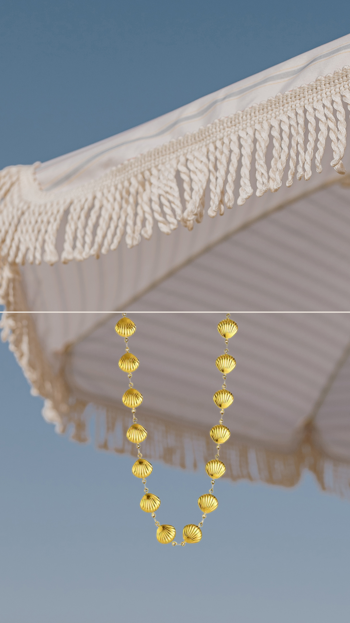 Gold Shell Waist Belt